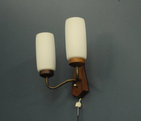 Mid-Century Teak Wall Lamp-KDW-1366854