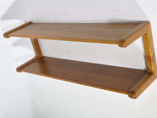 Mid-Century Teak Wall Shelf by Poul Cadovius for Cado, 1970s-LVS-1437438