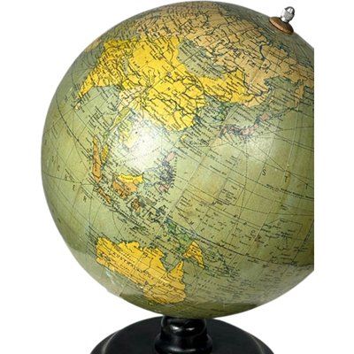 Mid-Century Terrestrial Earth Globe by Arthur Krouse-TCS-1720704