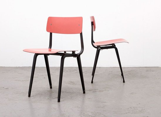 Mid-Century Theatre Revolt Foldable Chairs by Friso Kramer for Ahrend De Cirkel, Set of 2-BPT-767723