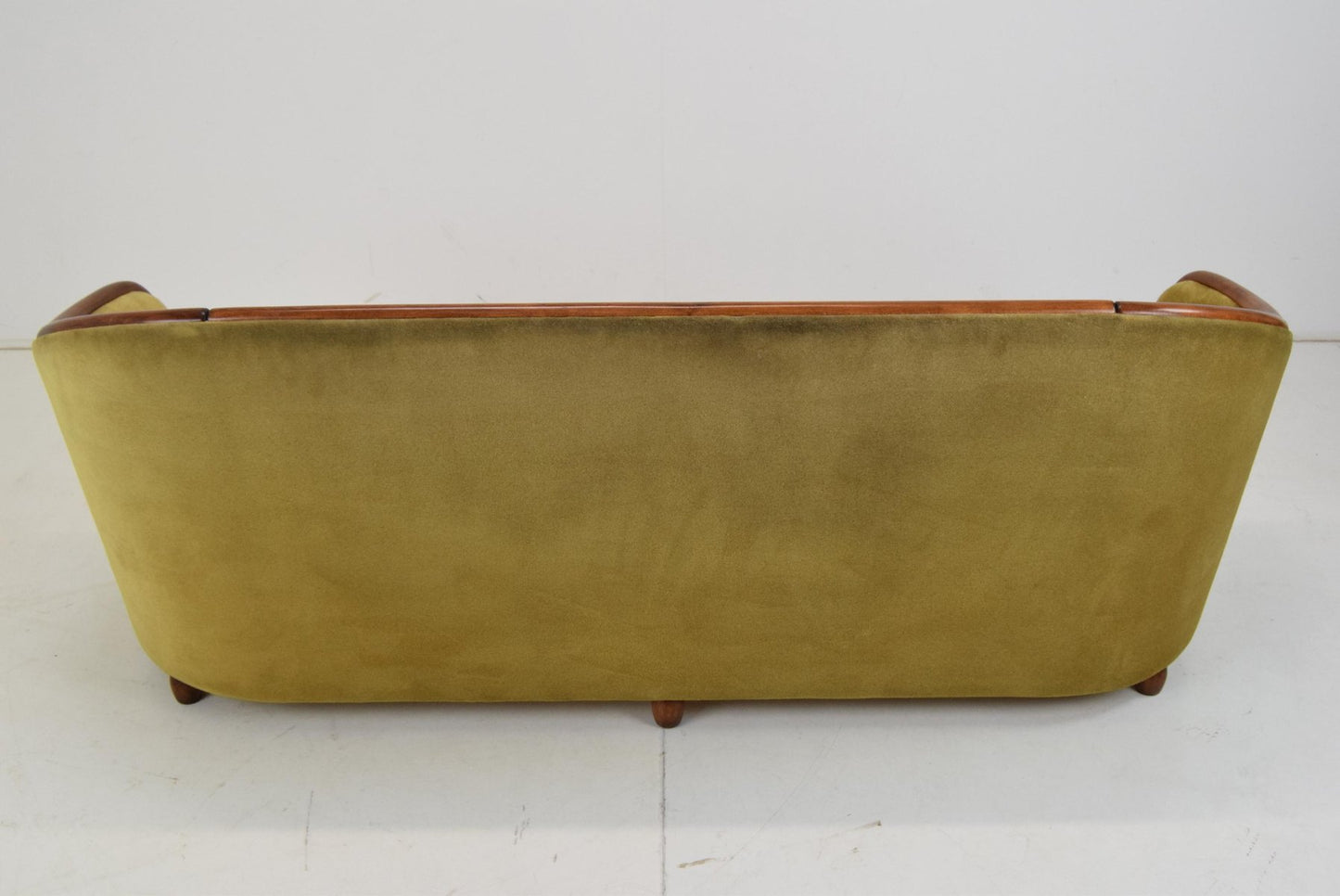 Mid-Century Three-Seat Sofa in the Style of Gio Ponti, 1950s