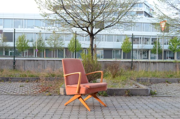 Mid-Century Transformable Scissor Easy Chair-UF-1063975