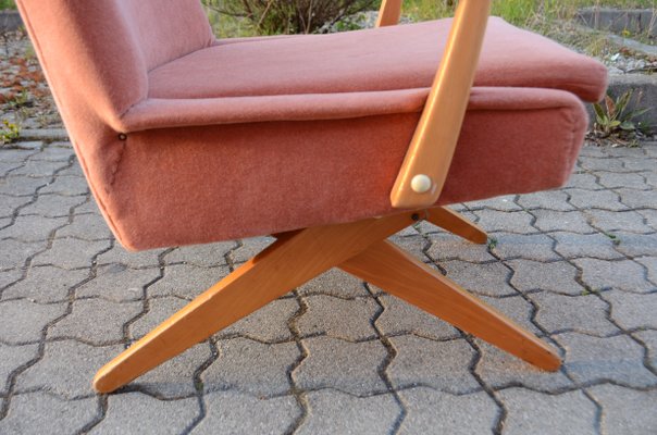 Mid-Century Transformable Scissor Easy Chair-UF-1063975