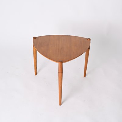 Mid-Century Triangular Coffee Table by Fratelli Reguitti, 1960s-JDR-1818947