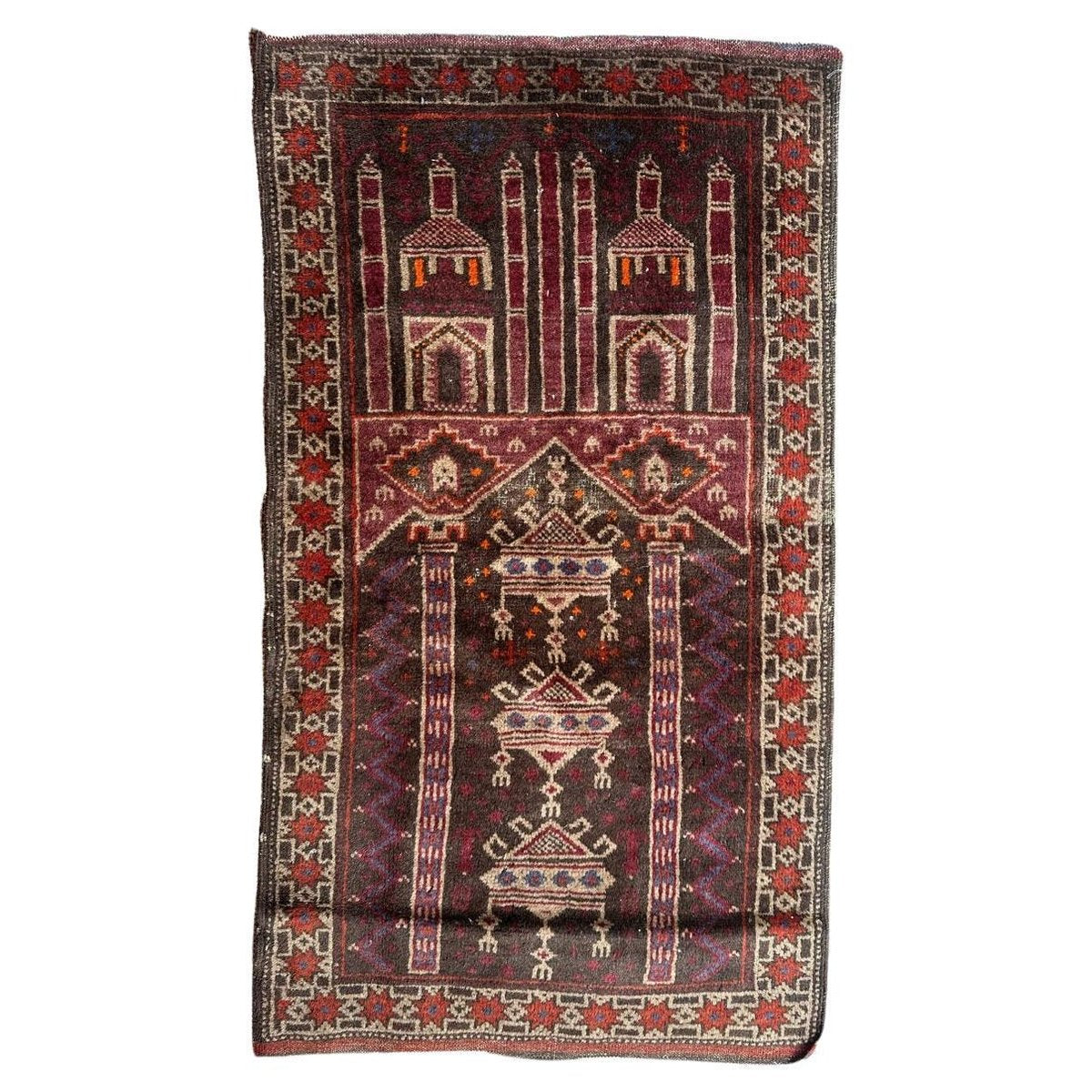 Mid-Century Tribal Baluch Rug from Bobyrugs, 1960s