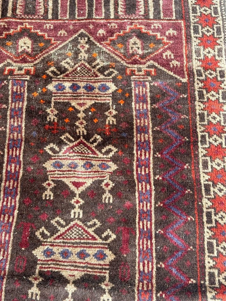 Mid-Century Tribal Baluch Rug from Bobyrugs, 1960s