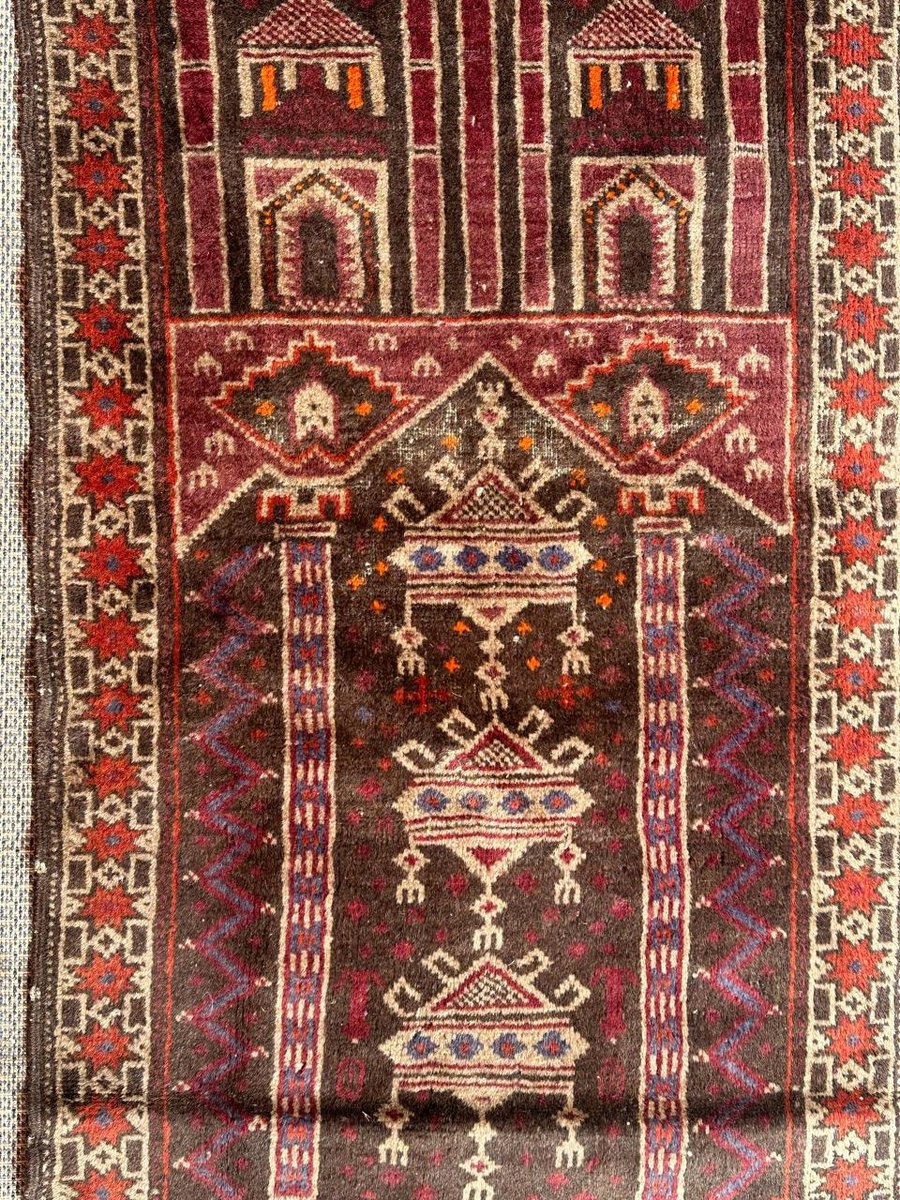 Mid-Century Tribal Baluch Rug from Bobyrugs, 1960s