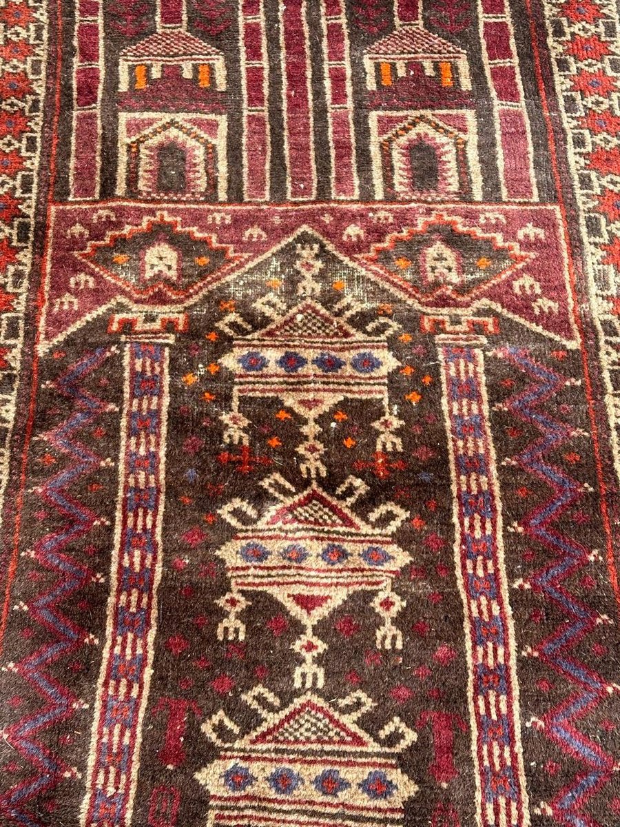 Mid-Century Tribal Baluch Rug from Bobyrugs, 1960s