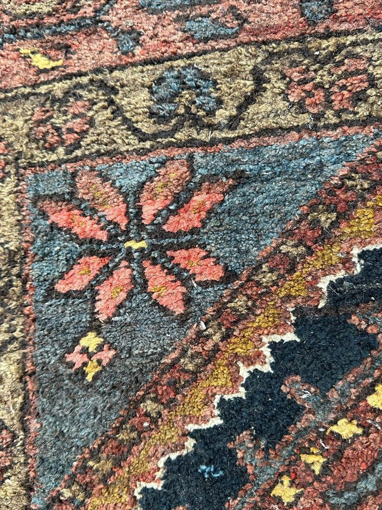 Mid-Century Tribal Kurdish Rug, 1940s