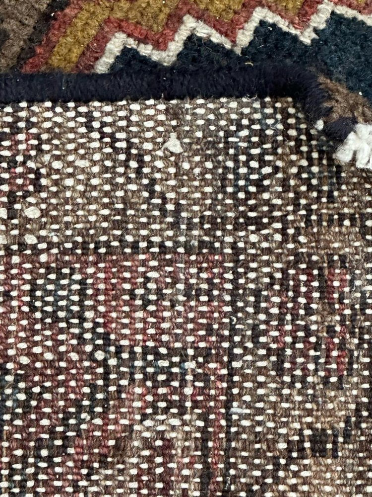 Mid-Century Tribal Kurdish Rug, 1940s