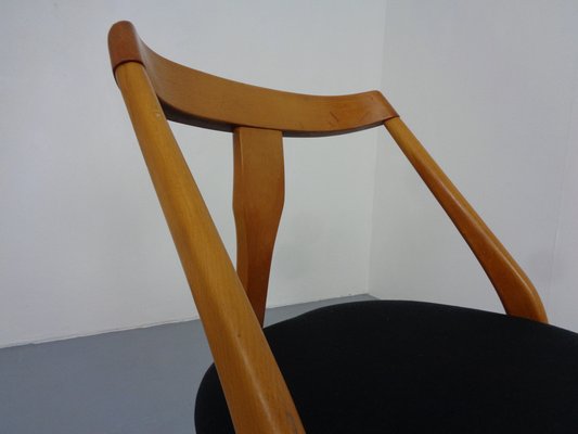 Mid-Century Tripod Beech Chair, 1960s-RDW-1720730