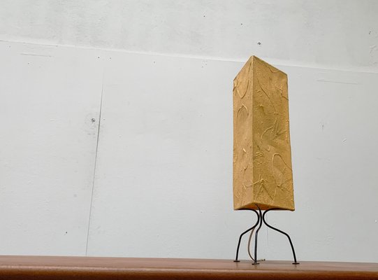 Mid-Century Tripod Paper Table Lamp-UAH-947869