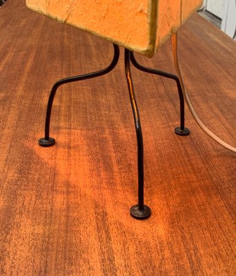 Mid-Century Tripod Paper Table Lamp-UAH-947869