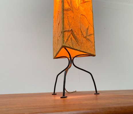 Mid-Century Tripod Paper Table Lamp-UAH-947869