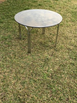 Mid-Century Tubular Chrome Coffee Table, 1960s-OXJ-1792901