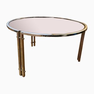 Mid-Century Tubular Chrome Coffee Table, 1960s-OXJ-1764736