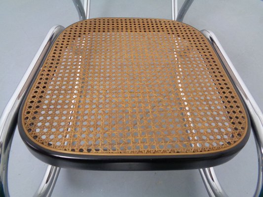 Mid-Century Tubular Steel & Mesh Rocking Chair, 1960s-RDW-909164