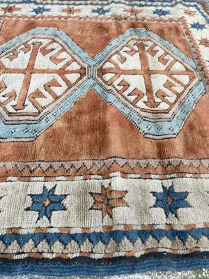 Mid-Century Turkish Kars Square Rug-YMM-1195079