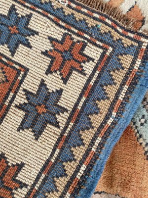 Mid-Century Turkish Kars Square Rug-YMM-1195079