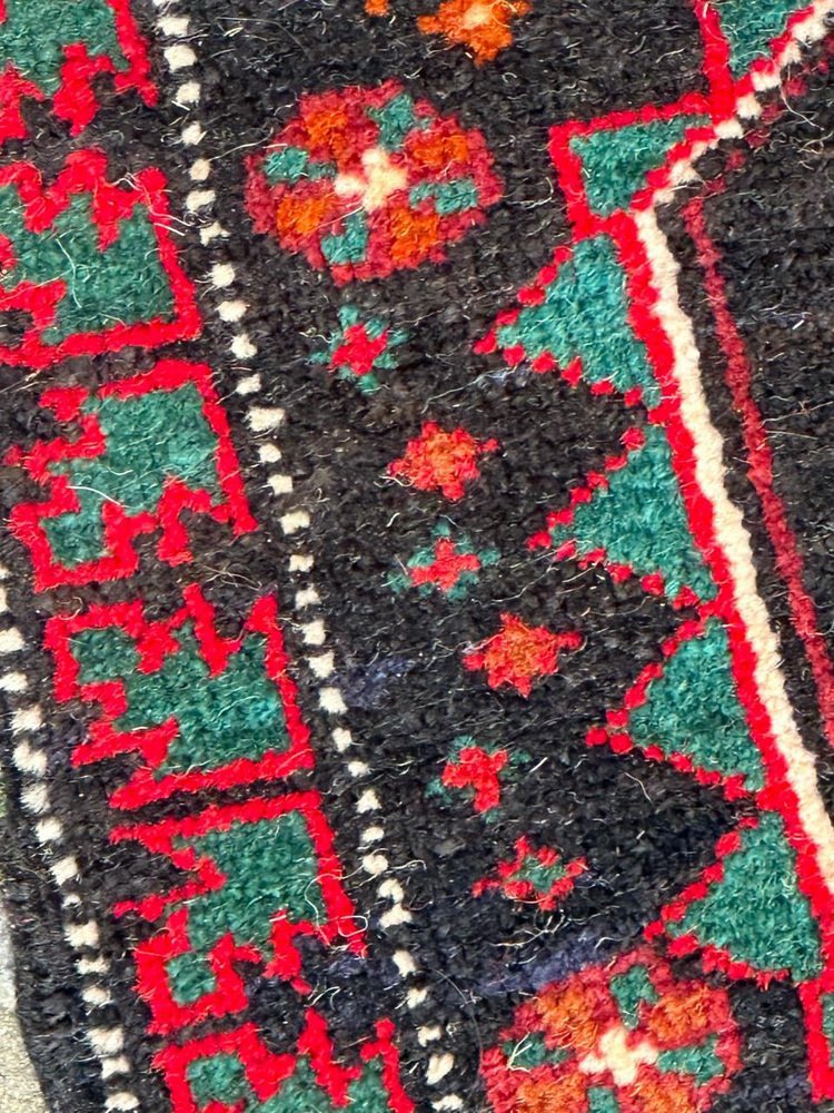 Mid-Century Turkmen Chuval Rug, 1940s