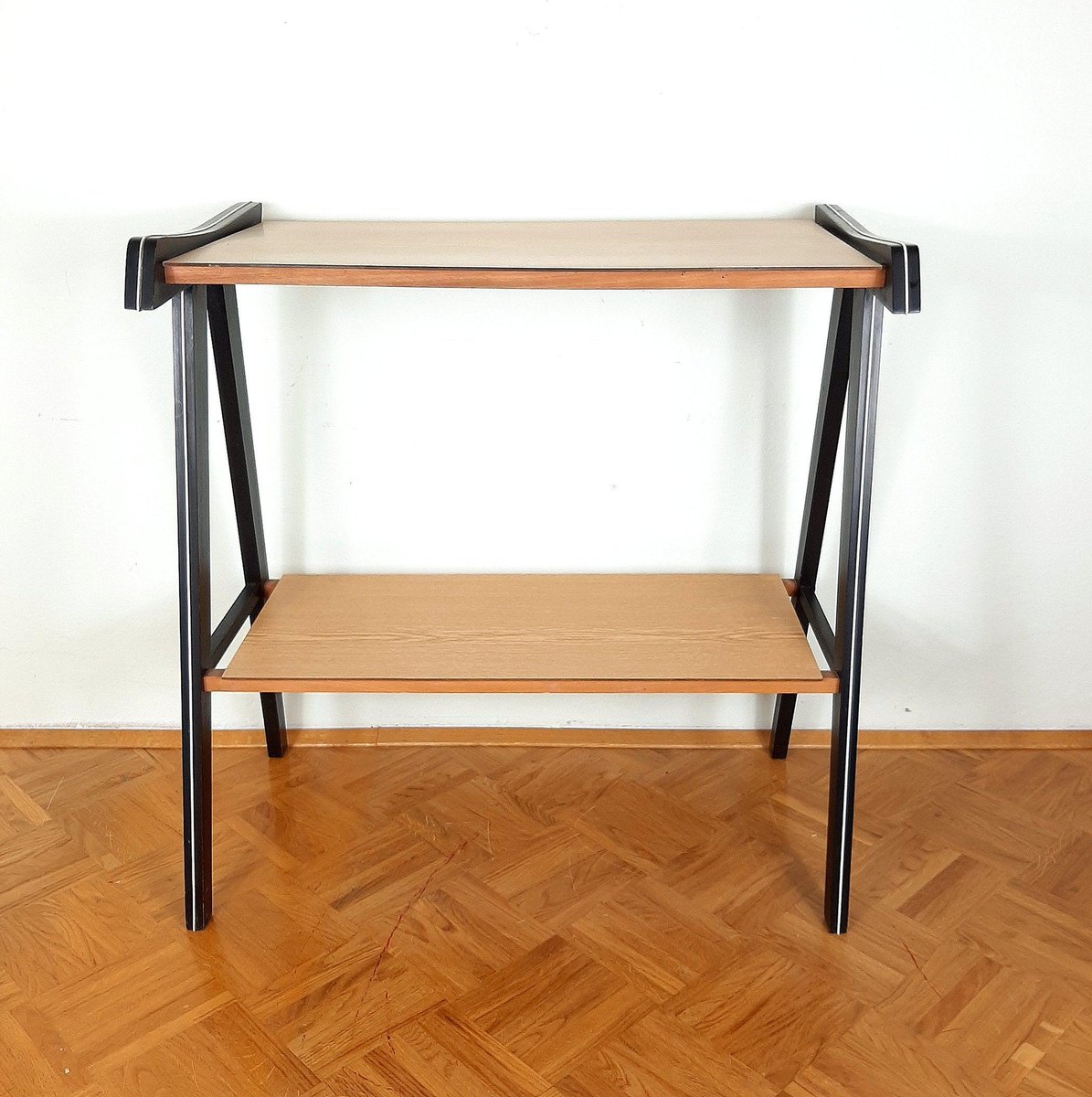 Mid-Century TV / Radio Console Table, 1970s