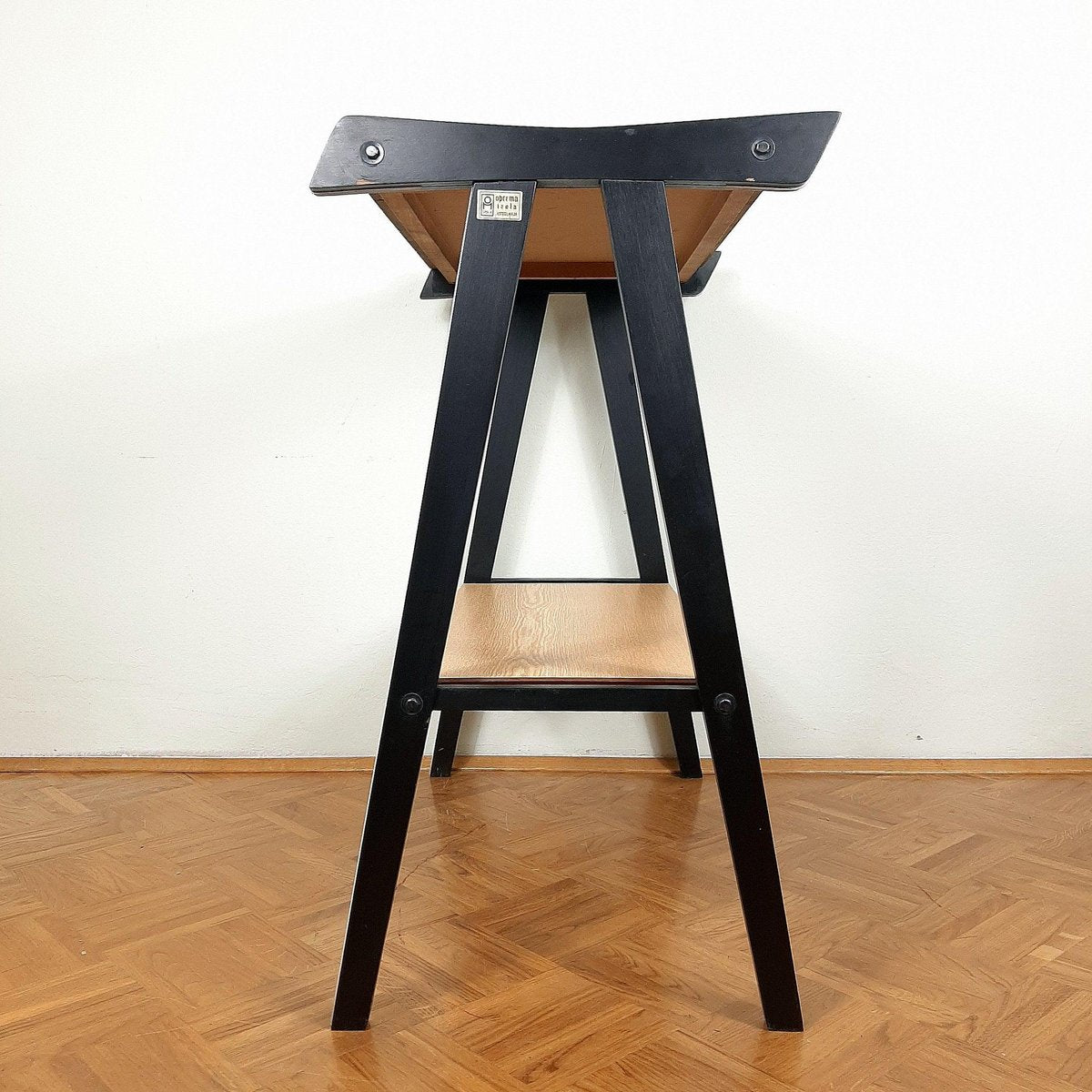 Mid-Century TV / Radio Console Table, 1970s