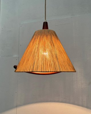 Mid-Century Type 324 Teak Pendant Lamp from Temde, 1960s-UAH-1720889