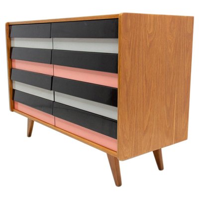 Mid-Century U-453 Chest of Drawers by Jiří Jiroutek, Czechoslovakia-HXT-994107