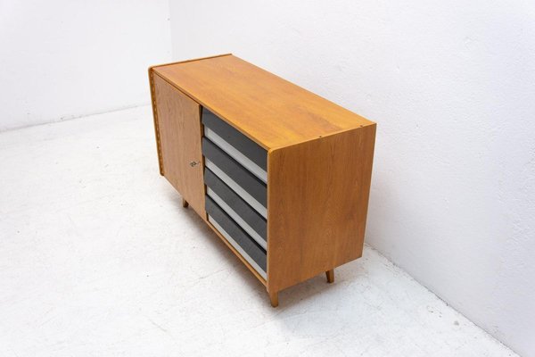 Mid-Century U-458 Chest of Drawers by Jiri Jiroutek, 1960s-HXT-884112