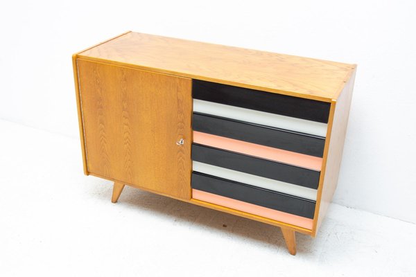 Mid-Century U-458 Chest of Drawers by Jiri Jiroutek, Czechoslovakia, 1960s-HXT-938837