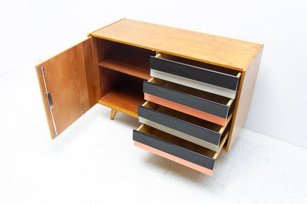 Mid-Century U-458 Chest of Drawers by Jiri Jiroutek, Czechoslovakia, 1960s-HXT-938837