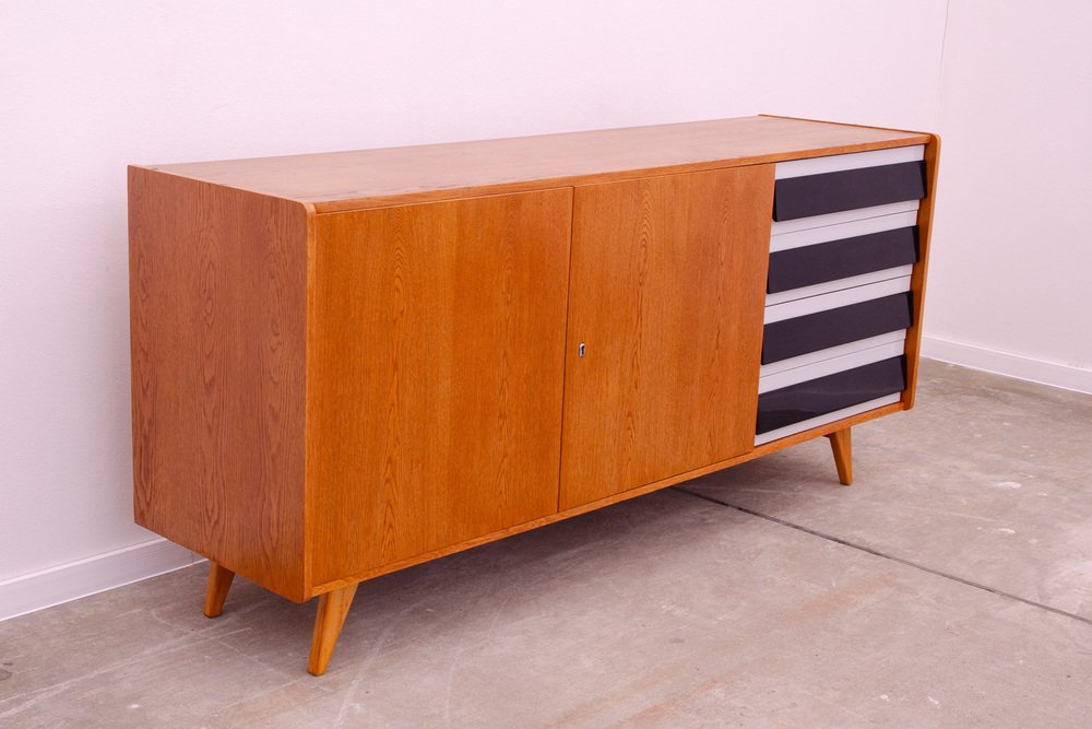 Mid-Century U-460 Sideboard by Jiří Jiroutek for Interior Prague, Czechoslovakia, 1960s