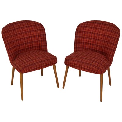 Mid-Century Upholstered Chairs, 1960s, Set of 2-TZ-778348