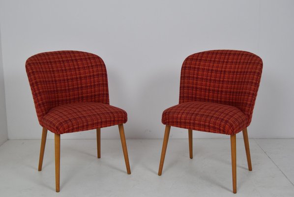 Mid-Century Upholstered Chairs, 1960s, Set of 2-TZ-778348