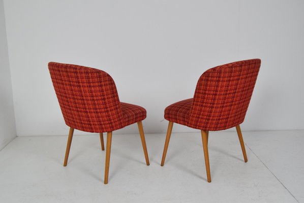 Mid-Century Upholstered Chairs, 1960s, Set of 2-TZ-778348