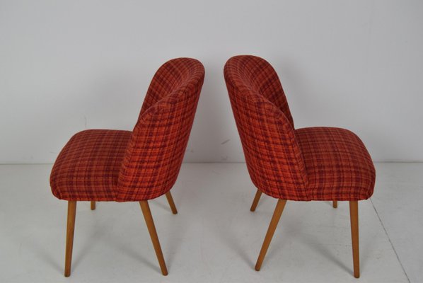 Mid-Century Upholstered Chairs, 1960s, Set of 2-TZ-778348