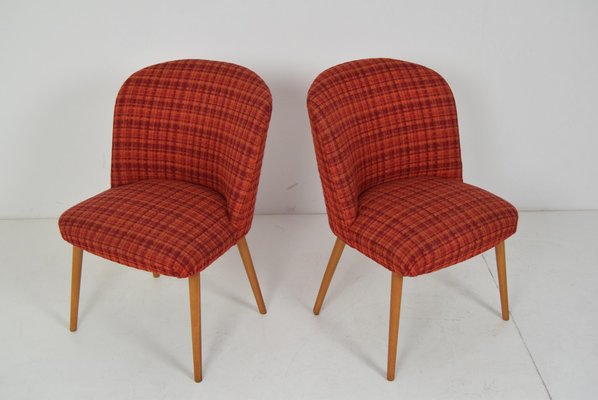 Mid-Century Upholstered Chairs, 1960s, Set of 2-TZ-778348