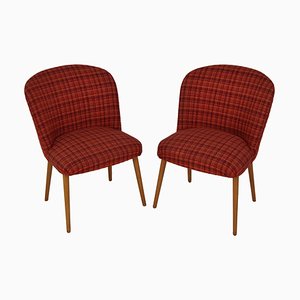 Mid-Century Upholstered Chairs, 1960s, Set of 2-TZ-778348