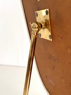 Mid-Century Vanity Table Mirror in Brass from Vereinigte Werkstätten Germany, 1960-VNE-2027216