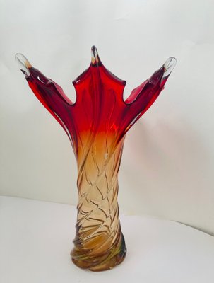 Mid-Century Vase in Murano Glass from Fratelli Toso-TKI-951802