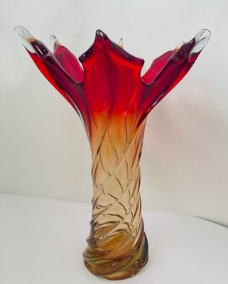 Mid-Century Vase in Murano Glass from Fratelli Toso-TKI-951802