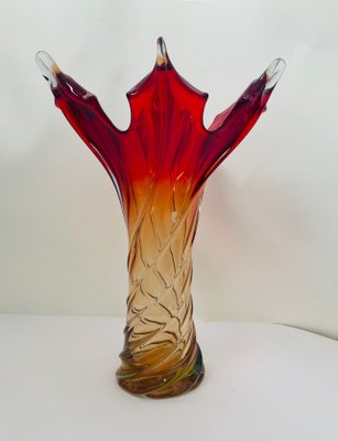 Mid-Century Vase in Murano Glass from Fratelli Toso-TKI-951802