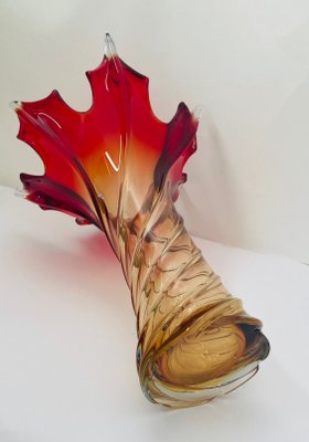 Mid-Century Vase in Murano Glass from Fratelli Toso-TKI-951802