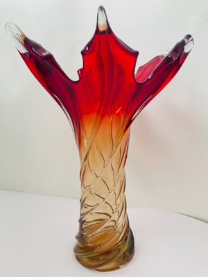 Mid-Century Vase in Murano Glass from Fratelli Toso-TKI-951802