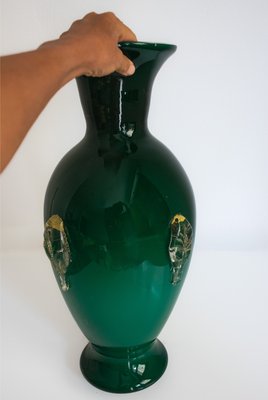 Mid-Century Vase in Murano Glass from Pino Signoretto, 1980s-TKI-2019779