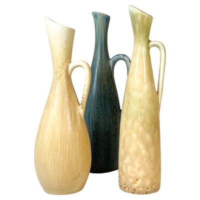 Mid-Century Vases by Carl-Harry Stålhane for Rörstrand, 1950s, Set of 3-UYK-1281602