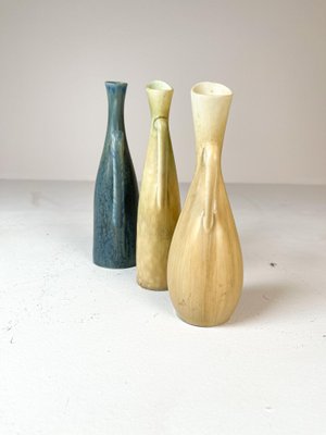 Mid-Century Vases by Carl-Harry Stålhane for Rörstrand, 1950s, Set of 3-UYK-1281602