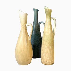 Mid-Century Vases by Carl-Harry Stålhane for Rörstrand, 1950s, Set of 3-UYK-1281602