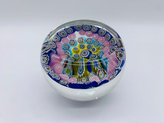 Mid-Century Venetian Murano Glass Paperweight Glass Ball from Murano-BZB-2031475