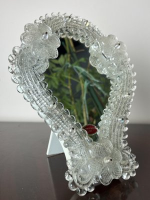 Mid-Century Venetian Murano Glass Table Mirror, 1960s-YST-1811623